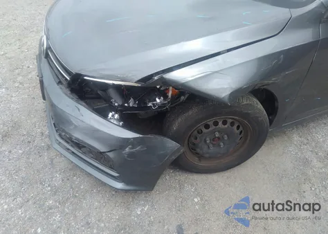 2016 Volkswagen Jetta 1.4T S из США, поврежденный, VIN 3VW267AJ9GM387224